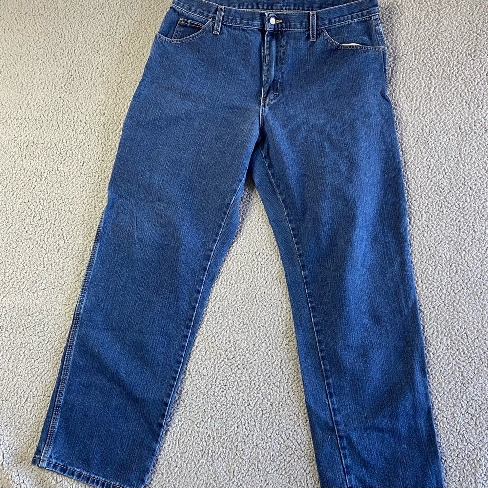 Dickies Carpenter Jeans Mens 36x32 Classic Blue denim